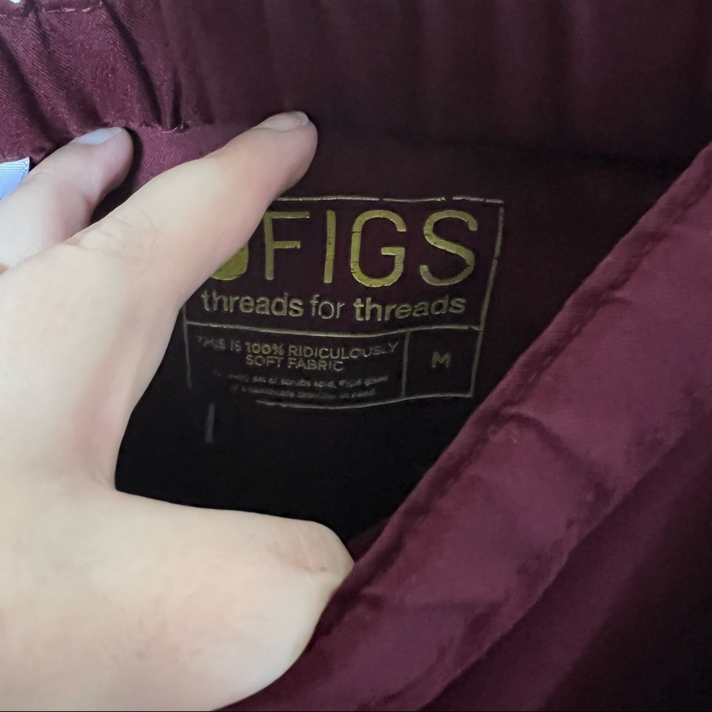 Figs Basic Scrub Pants Size Medium - image 4